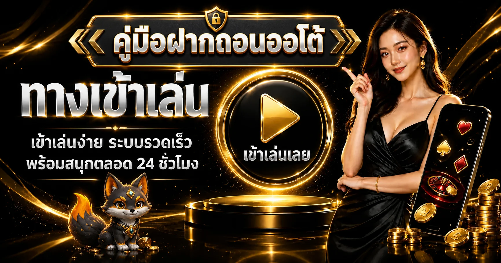 Funnamnom ฝากถอนออโต้ วิธีแก้ยอดไม่เข้าอย่างปลอดภัย